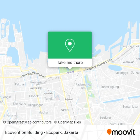 Ecovention Building - Ecopark map