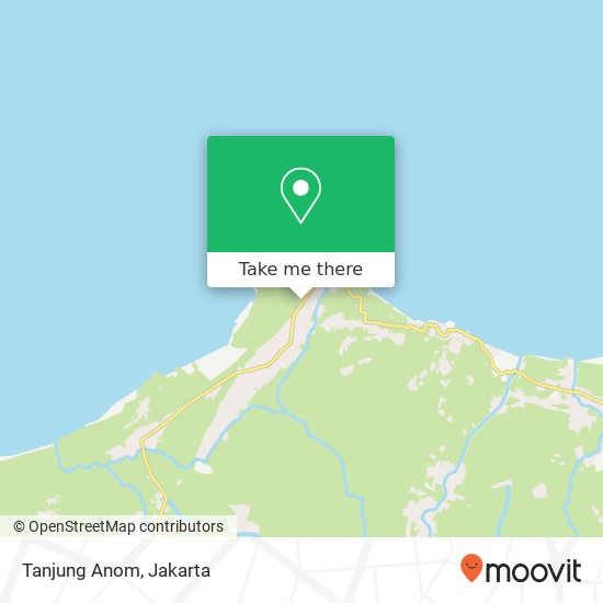 Tanjung Anom map
