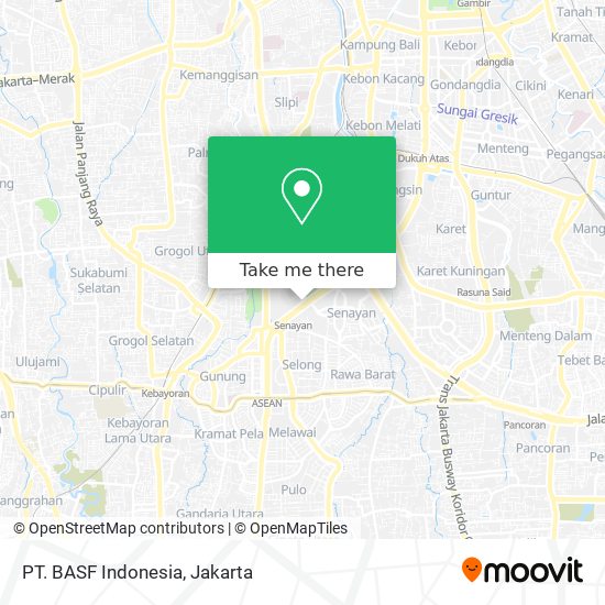PT. BASF Indonesia map