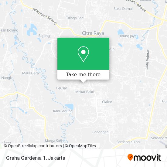 Graha Gardenia 1 map