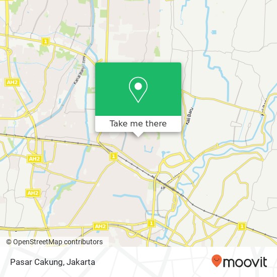 Pasar Cakung map