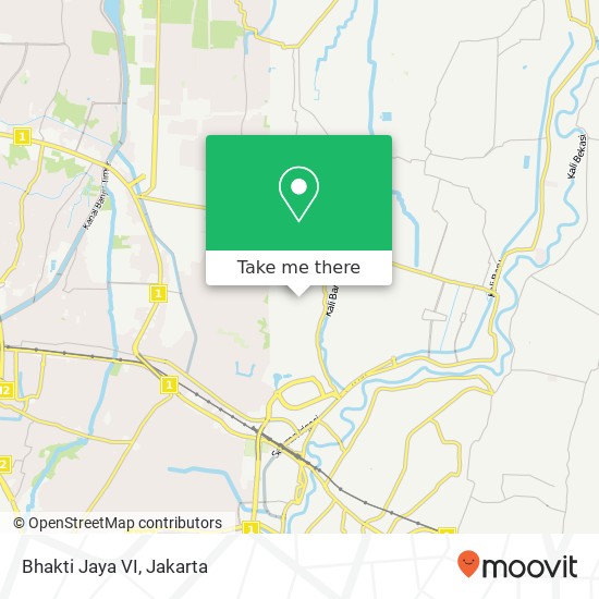 Bhakti Jaya VI map