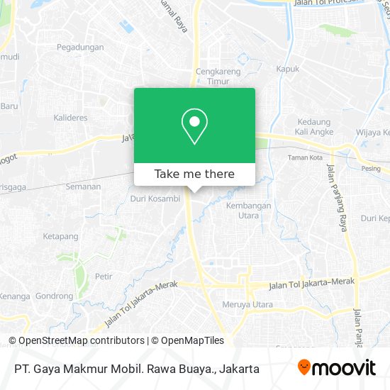 PT. Gaya Makmur Mobil. Rawa Buaya. map