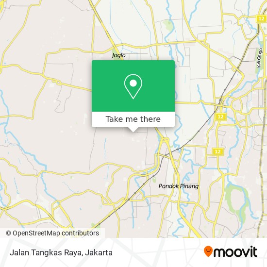 Jalan Tangkas Raya map