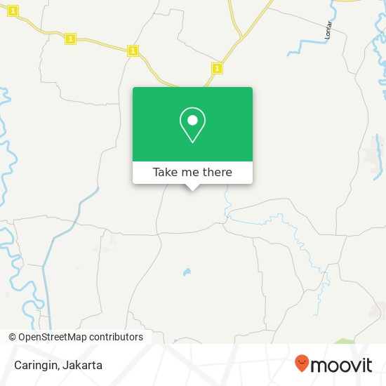 Caringin map