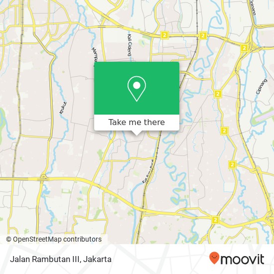 Jalan Rambutan III map