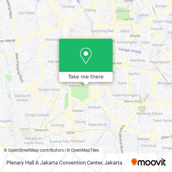 Plenary Hall A Jakarta Convention Center map