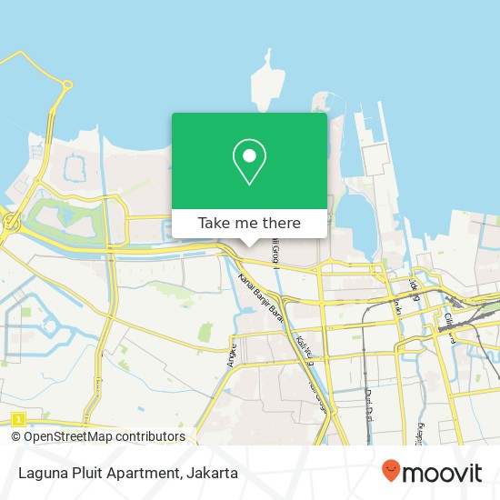 Laguna Pluit Apartment map