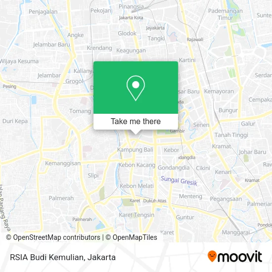 RSIA Budi Kemulian map