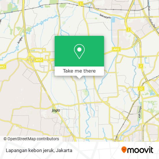 Lapangan kebon jeruk map