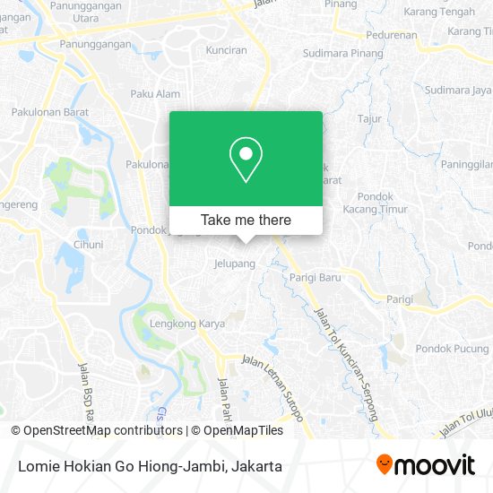 Lomie Hokian Go Hiong-Jambi map