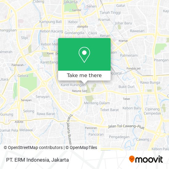 PT. ERM Indonesia map