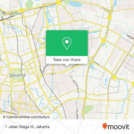 1 Jalan Siaga III map