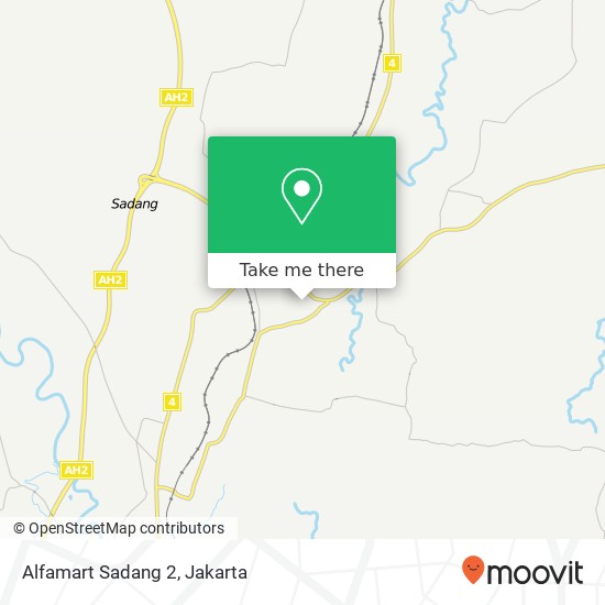 Alfamart Sadang 2 map