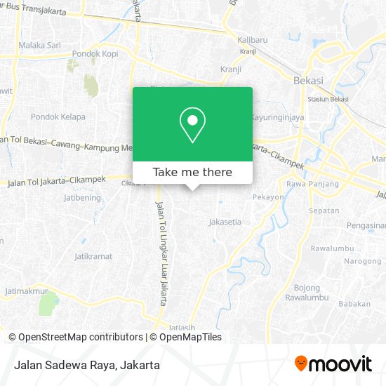 Jalan Sadewa Raya map