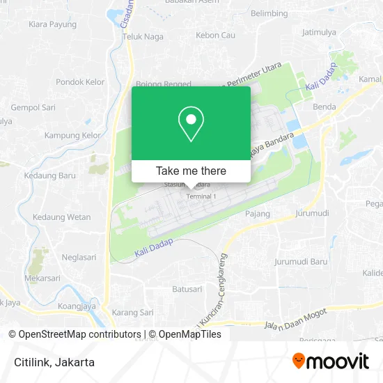 Citilink map