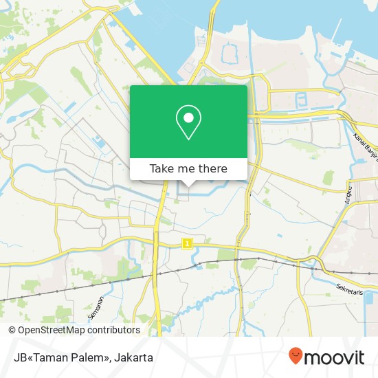 JB«Taman Palem» map