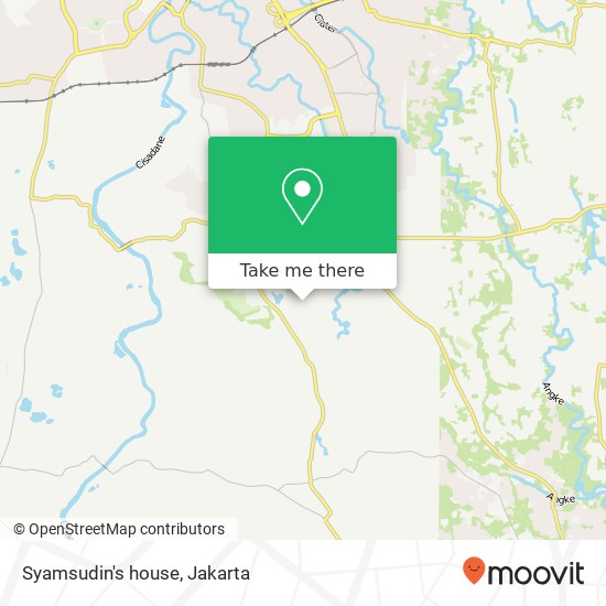 Syamsudin's house map