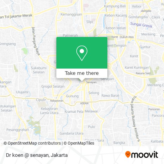 Dr koen @ senayan map