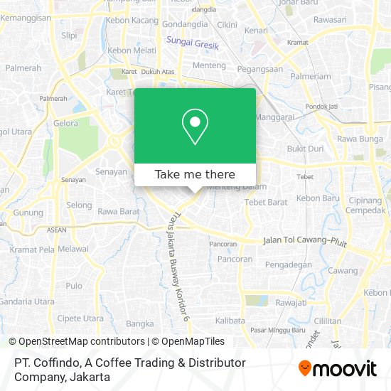 PT. Coffindo, A Coffee Trading & Distributor Company map