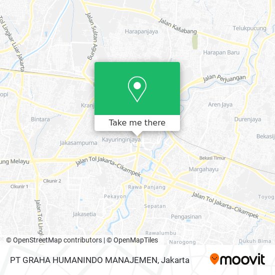 PT GRAHA HUMANINDO MANAJEMEN map