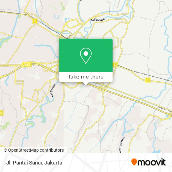 Jl. Pantai Sanur map