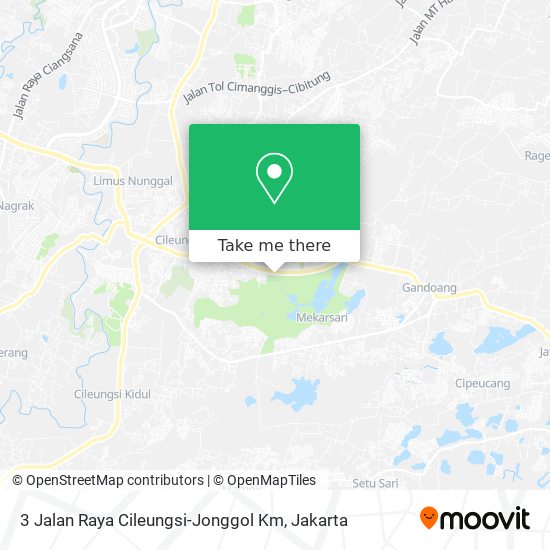 3 Jalan Raya Cileungsi-Jonggol Km map
