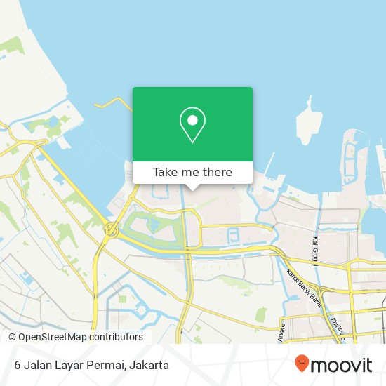 6 Jalan Layar Permai map