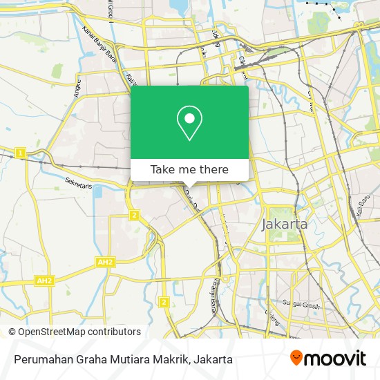 Perumahan Graha Mutiara Makrik map