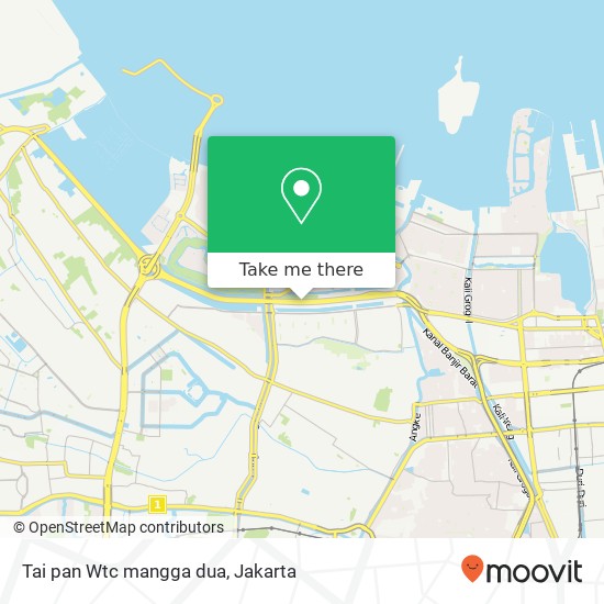 Tai pan Wtc mangga dua map