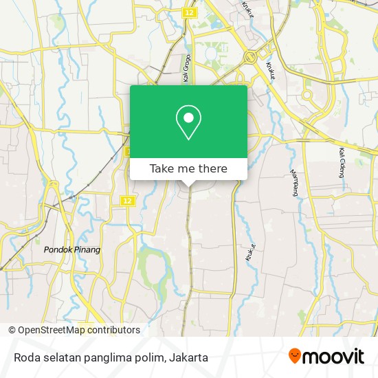 Roda selatan panglima polim map