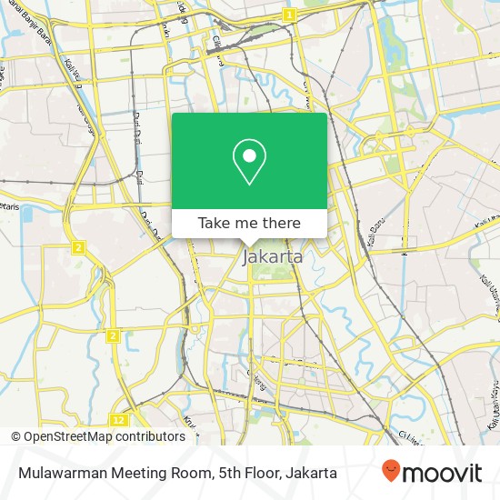 Mulawarman Meeting Room, 5th Floor map