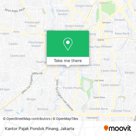 Kantor Pajak Pondok Pinang map