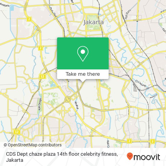 CDS Dept chaze plaza 14th floor celebrity fitness map
