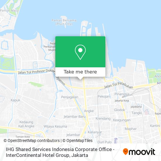 IHG Shared Services Indonesia Corporate Office - InterContinental Hotel Group map