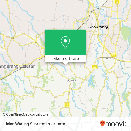 Jalan Warung Supratman map