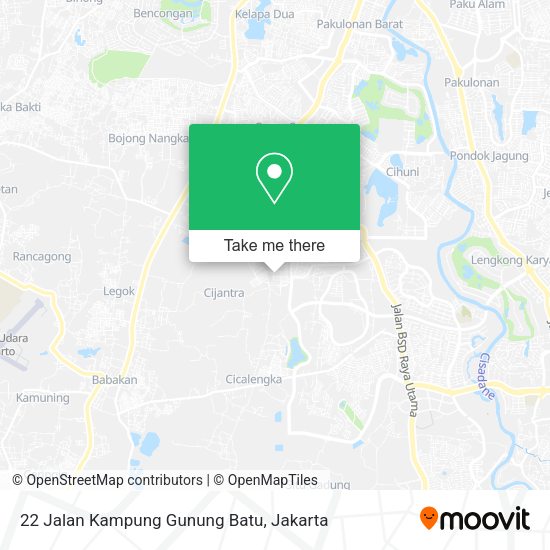 22 Jalan Kampung Gunung Batu map