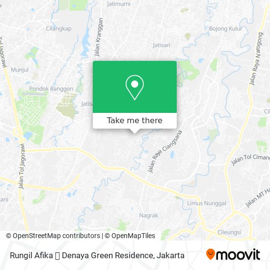 Rungil Afika 🏡 Denaya Green Residence map