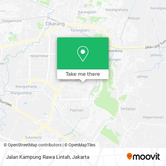 Jalan Kampung Rawa Lintah map