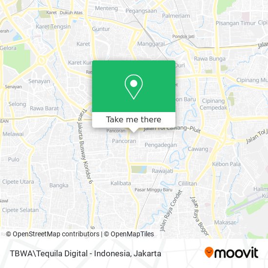 TBWA\Tequila Digital - Indonesia map