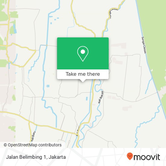 Jalan Belimbing 1 map