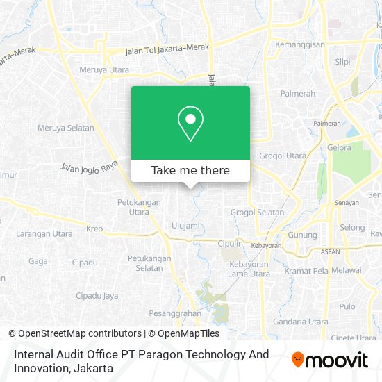 Internal Audit Office PT Paragon Technology And Innovation map