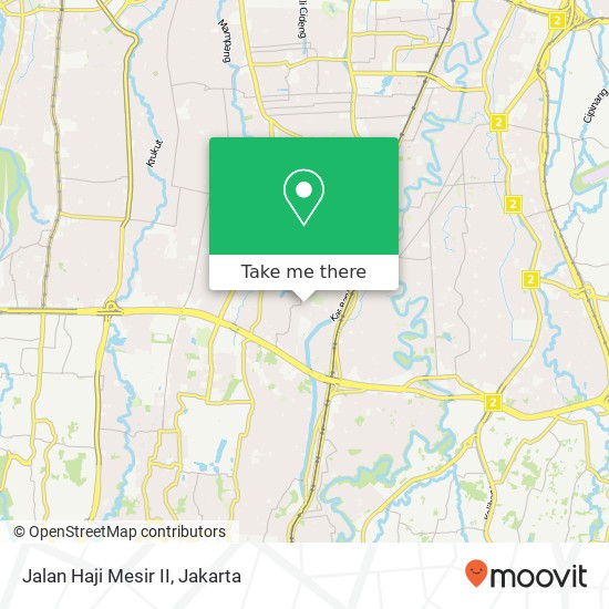 Jalan Haji Mesir II map