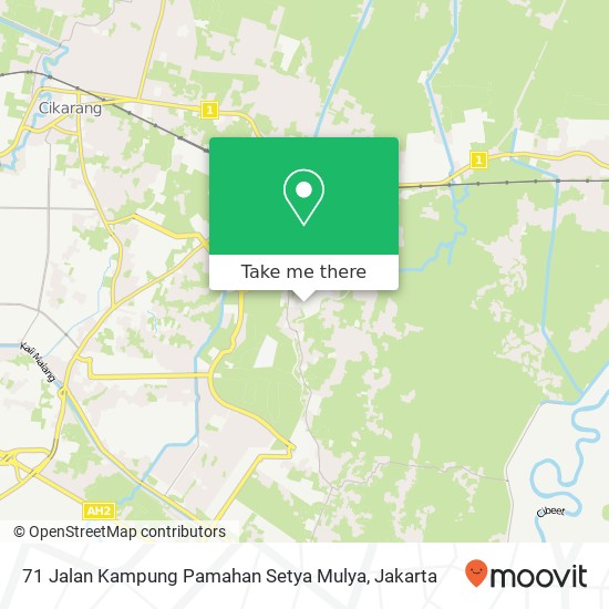 71 Jalan Kampung Pamahan Setya Mulya map