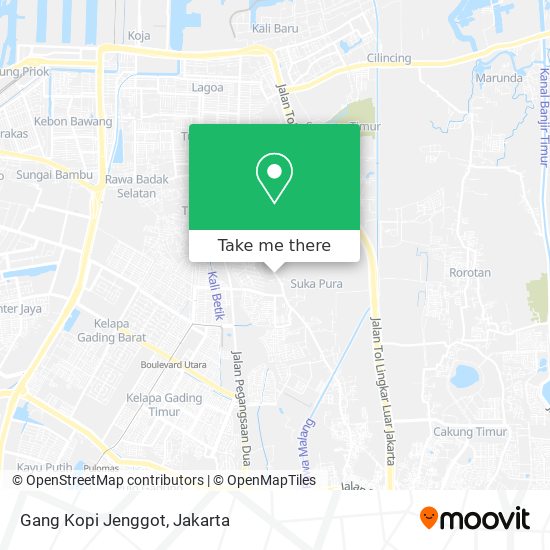 Gang Kopi Jenggot map