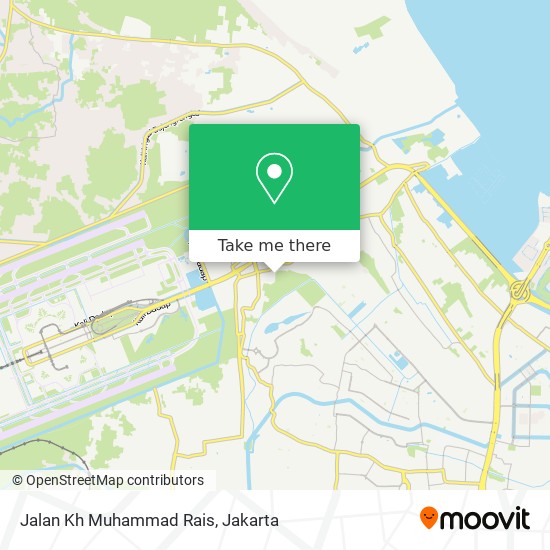 Jalan Kh Muhammad Rais map