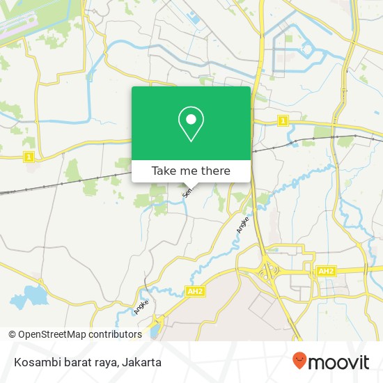 Kosambi barat raya map