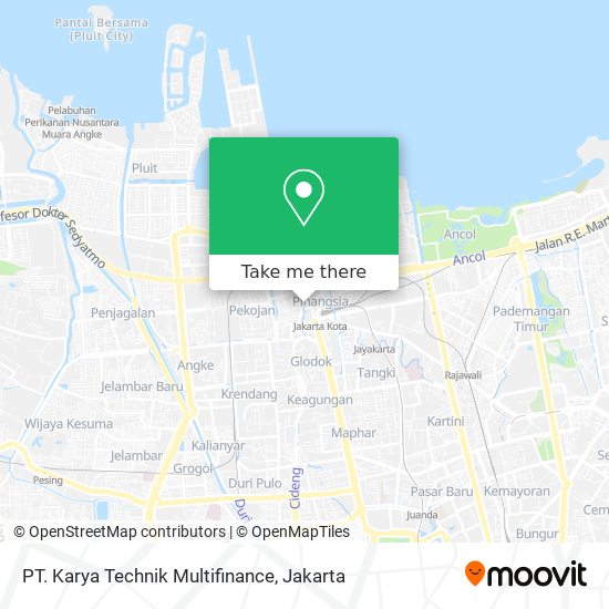 PT. Karya Technik Multifinance map