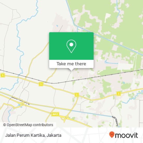 Jalan Perum Kartika map