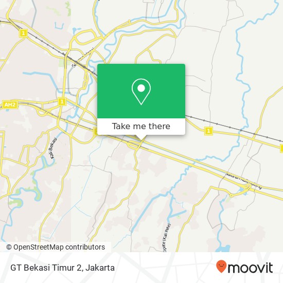 GT Bekasi Timur 2 map